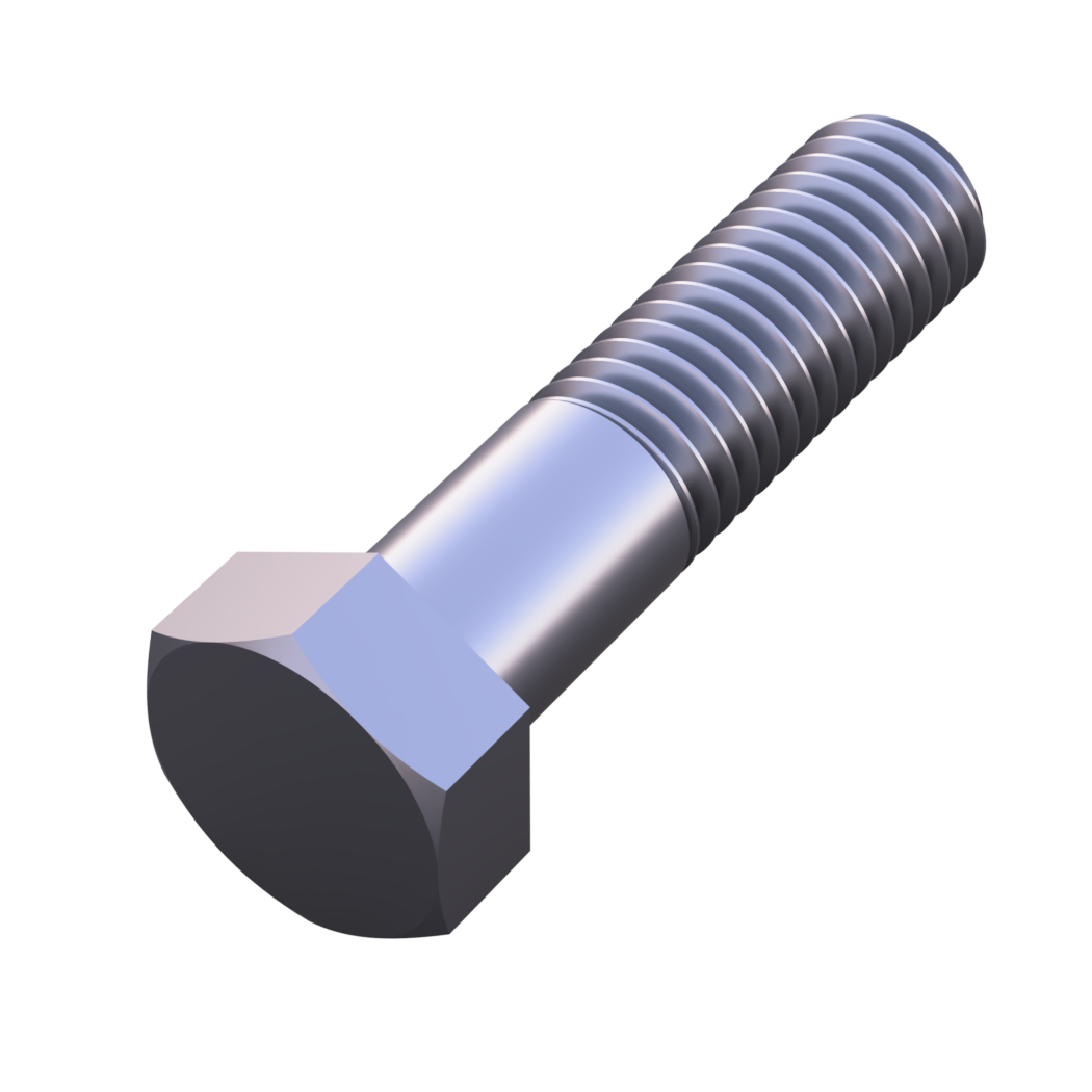 a profile picture of a hex head bolt