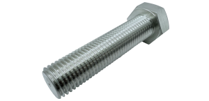 a profile picture of a hex head cap screw nitronic 60 material